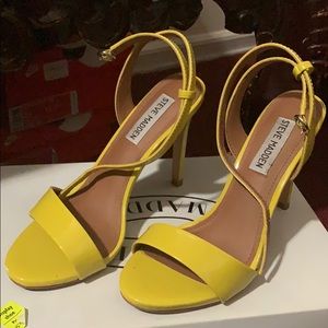 Stiletto heels. Worn once